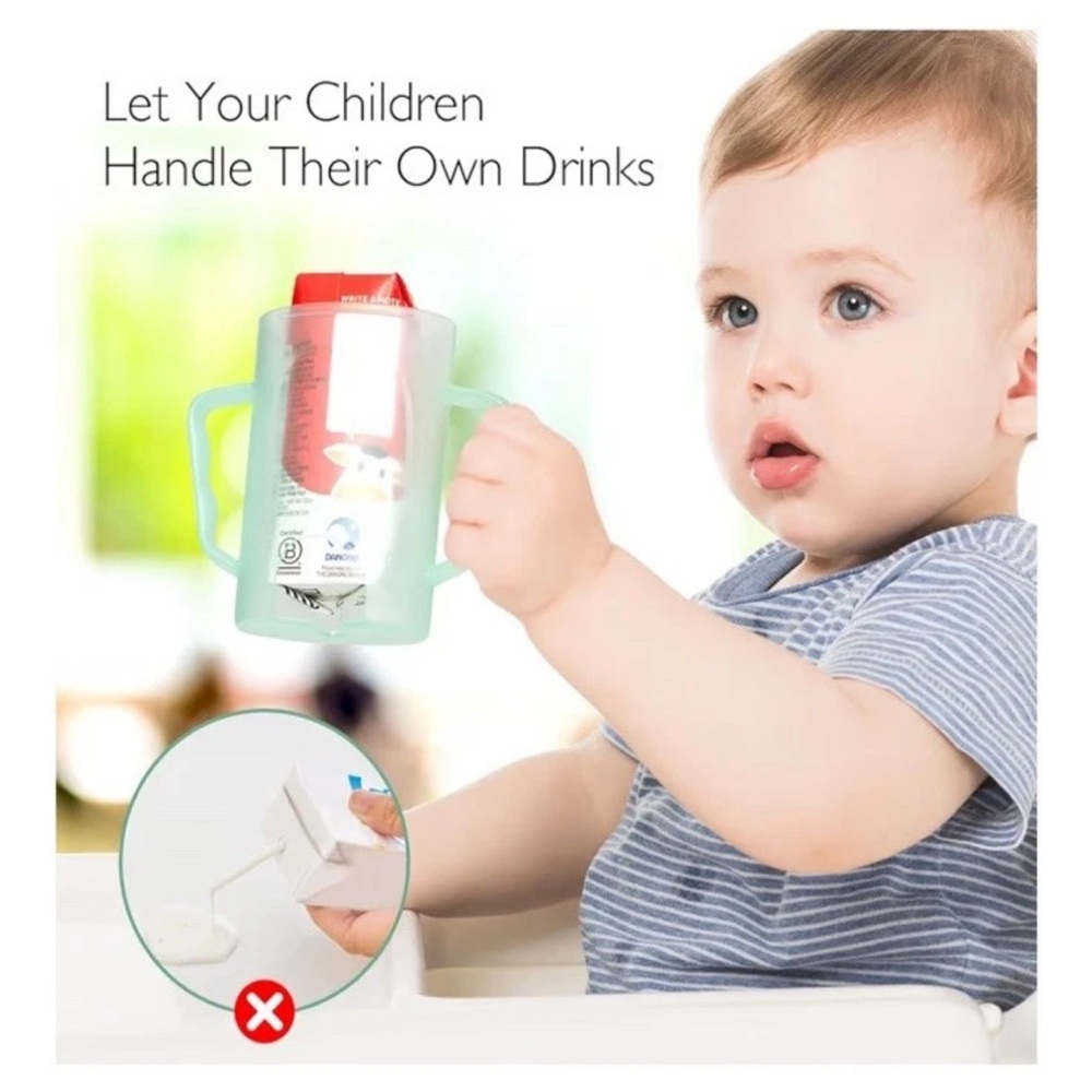 Momcozy Baby Food Pouch Holder No Squeeze Mess Free Self Feeding BPA Free - Picture 8 of 12